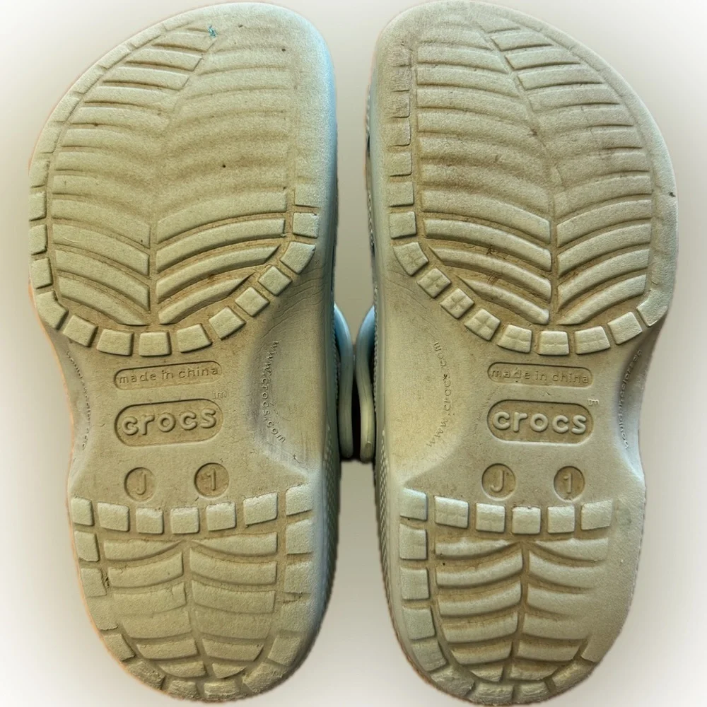Light Blue classic crocs
